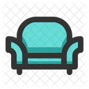 Sofa Chair Lounge Icon