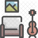Sofa Interior Furniture Icon