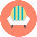 Sofa Armchair Belongings Icon
