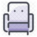 Sofa Armchair Belongings Icon