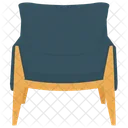 안락 의자 의자 소파 아이콘