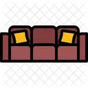 Sofa Shop Interior Icon