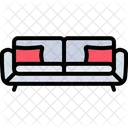 Sofa Shop Interior Icon