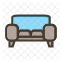 Couch Furniture Home Icon