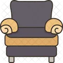 Sofa Roll Armrest Icon