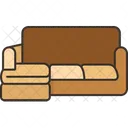 Sofa Sectional Couch Icon