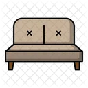 Sofa Bed Chairs Furniture Icon