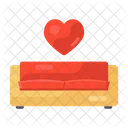 Sofa De Amor Sofa Sofa De Amor Icono