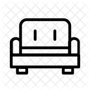 Sofá duplo  Ícone