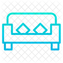 Sofa Set Couch Decor Icon