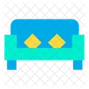 Sofa Set Couch Decor Icon
