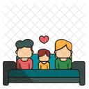 Sofa Home Furniture Icon