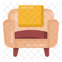 Sofá individual  Icono