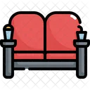 Sofa Seat Cinema Icon