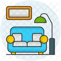 Sofa Set  Icon