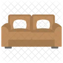 Sofa Set Furniture Icon