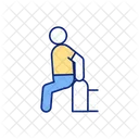 Squat Sofa Body Icon