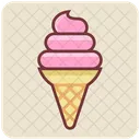 Soffty Cone Ice Cream Cone Ice Cream Icône