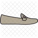 Icono De Relleno De Zapatos Icono