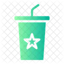 Soft Drink Food And Restaurant Paper Cup Icon
