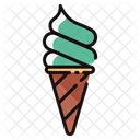 Softserve Ice Cream Ice Cream Ice Cream Cone Icon