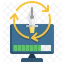 Software Plastic Production Icon