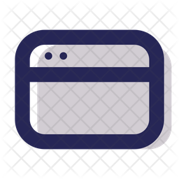 Software Icon - Download in Colored Outline Style