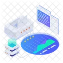 Analise De Software Infograficos Mainframe Ícone