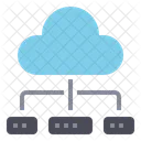Software And Network Cloud Server Cloud Storage Icon