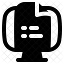 Software De Contabilidade Monitor Fatura Ícone