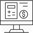 Software De Contabilidade Contabilidade Calculadora Ícone