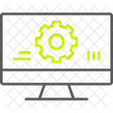 Software De Monitoreo Analisis Motor Icono