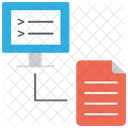 Software De Trabajo Datos Digitales Archivos Icono