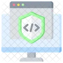 Softwareentwickler Schild Codierung Icon