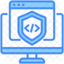 Softwareentwickler Schild Codierung Icon