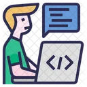 Software Developer Coding Software Engineer Icon