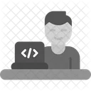 Software Developer Code Computer Icon