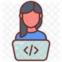 Software Developer Programmer Computer Scientist Icon
