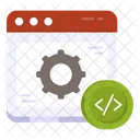 Web Coding Web Programming Software Development Icon