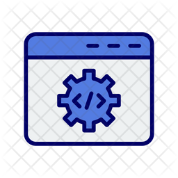Software Development Icon - Download in Colored Outline Style