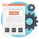 Web Design Development Icon