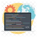Coding Web Software Icon