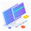 Software Development Frontend Coding Icon