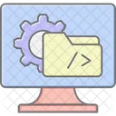 Software Development Lineal Color Icon Icon