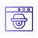 Software Espia Seguridad De Internet Anonimo Icono