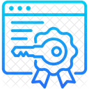 Software License Key Security Icon