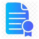 Software License Patent Credential Icon