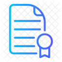 Software License Patent Credential Icon