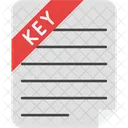 Software License Key File File File Type Icon