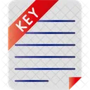 Software License Key File  アイコン